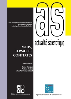 couverture des actes du colloque